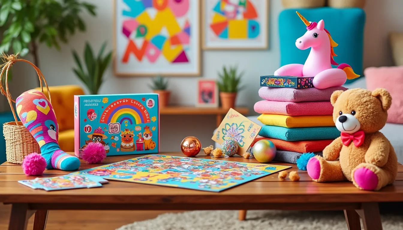 Cadeaux ludiques : Amusez-vous avec ces suggestions !