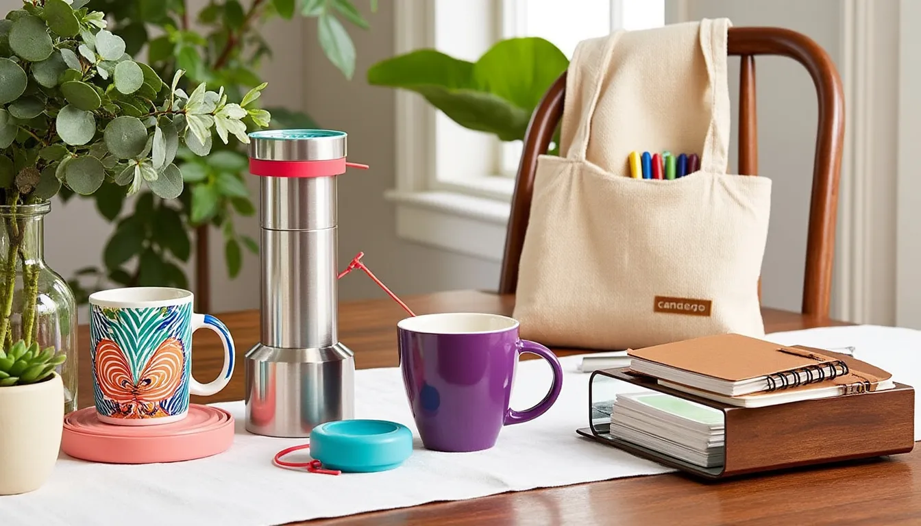 Cadeaux utilitaires : Offrez du pratique avec une touche d'originalité.