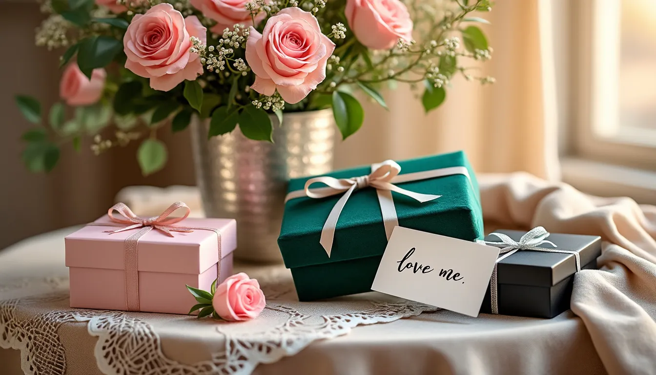 Exprimez votre amour avec ces cadeaux choisis avec soin.