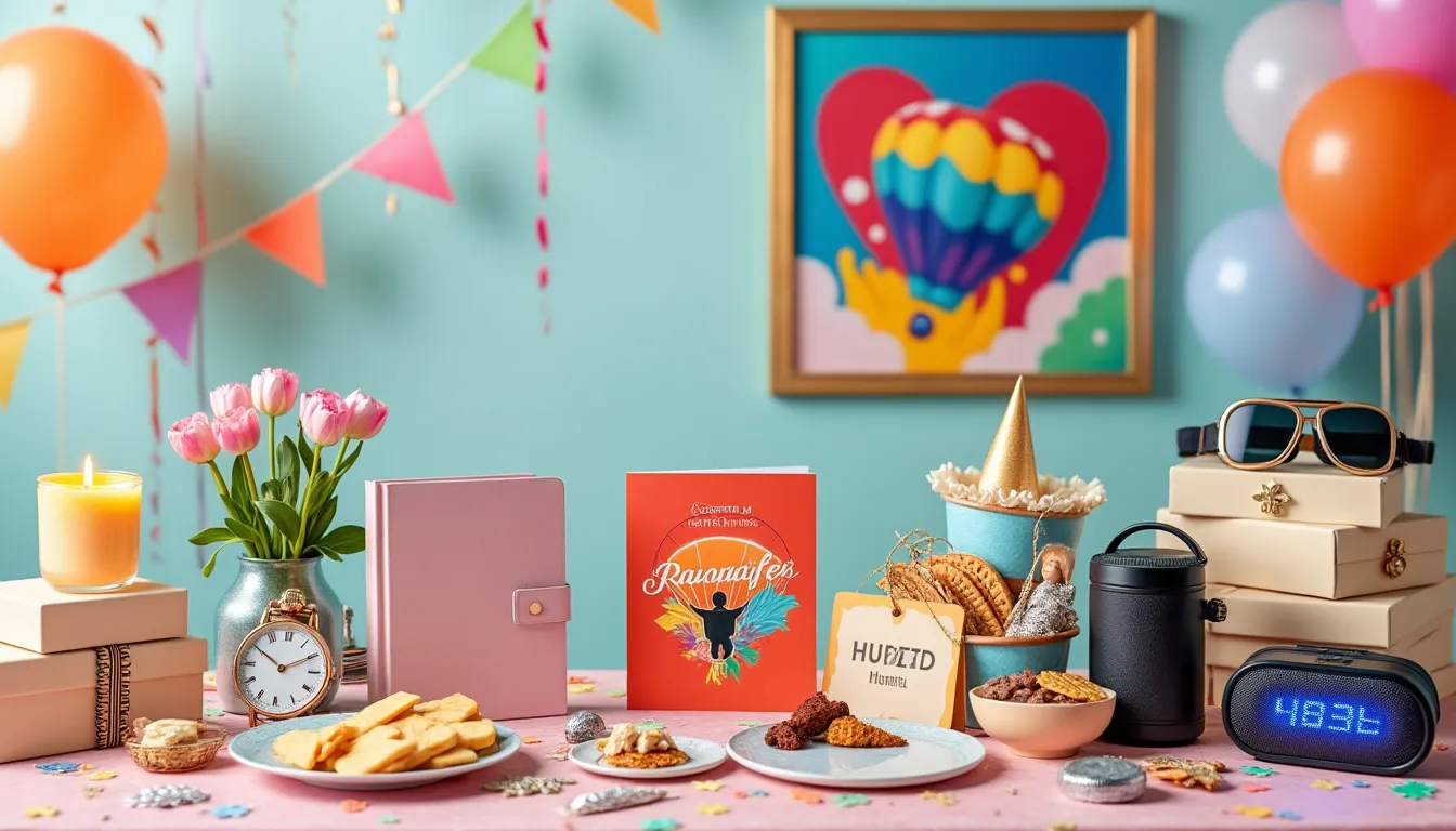 Neuf idées de cadeau pour fêter un anniversaire mémorable !